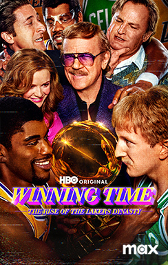 HBO Original Winning Time: The Rise of the Lakers Dynasty on Max.