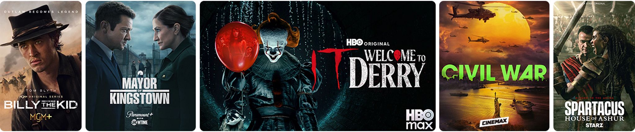 Premium Channel Offer including MGM Plus, Paramount Plus with SHOWTIME, HBO Max, Cinemax and STARZ